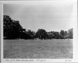 Valley of the Moon Country Club, 9th green, Sonoma, California, 1928