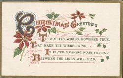 Christmas greetings