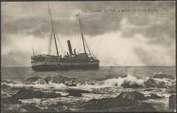 Steamer St. Paul, a wreck off Point Gorda