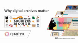 Archives Month--Quartex at Sonoma County Library