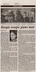 Boogie woogie piano man