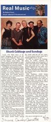 Skunk cabbage and sundogs
