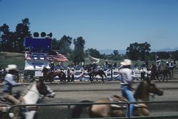 Rodeo at Doubletree Ranch in Sebastopol, California, July 1977