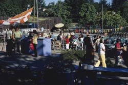 Sebastopol Sea Serpents swim meet at Ives Pool, Sebastopol, California, June 1973