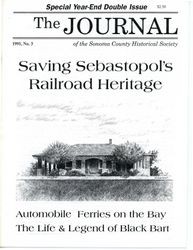 Journal (Sonoma County Historical Society (Calif.)), 1991, no. 3