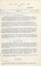 Journal (Sonoma County Historical Society (Calif.)), 1962--December (v. 1, no. 1)