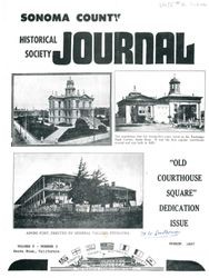 Journal (Sonoma County Historical Society (Calif.)), 1967--Summer (v. 5, no. 2)