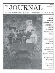 Journal (Sonoma County Historical Society (Calif.)), 1997, no. 1