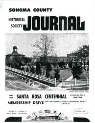 Journal (Sonoma County Historical Society (Calif.)), 1967--Winter (v. 5, no. 4)