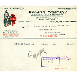 Howard Company letterhead