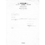 T.P. Hogan Company letterhead