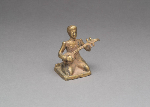 Figurine Playing Chapei Dang Veng (Guitar)