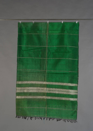 Green Woven Sash, Laos
