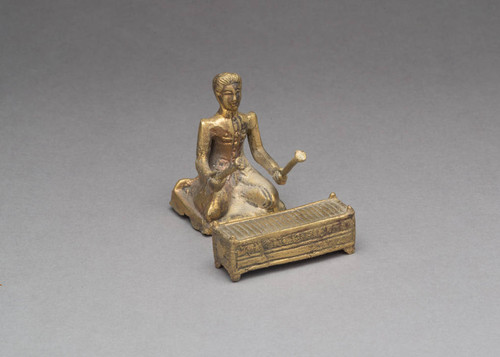 Figurine Playing Roneat Thung (Xylophone)