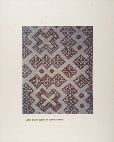 Detailed Batik Wax Design