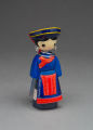 Doll Wearing Flower HMong Clothes