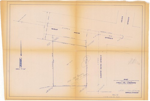 Survey Map of Part of Block 52, San Buenaventura