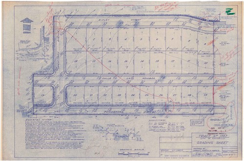 Grading Sheet, Tract No. 1757, Camarillo (8 of 11)