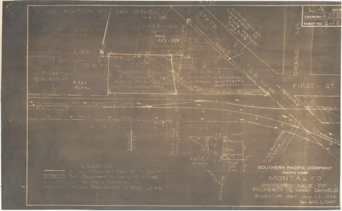 Proposed Sale of Property to Ward Daniels, Montalvo