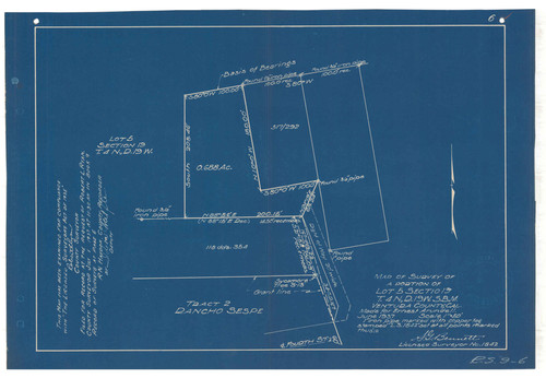 Survey of Lot 5 Section 19 T4N R19W