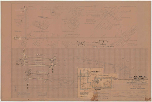 Plan and Profile of Drainage for K-Mart, Ventura