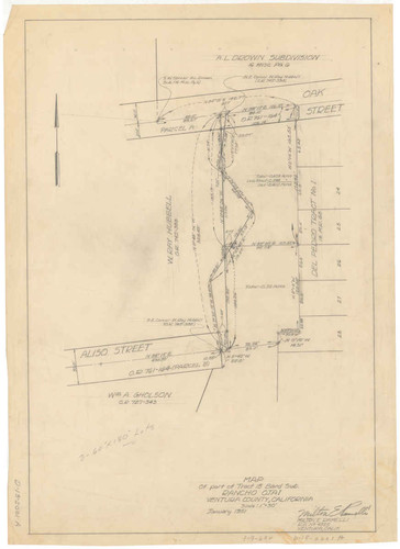 Part of Tract 15, Bard Subdivision, Rancho Ojai