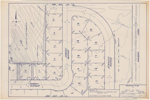 Grading Plan of Tract No. 1544-1, Simi Valley (11 of 14)