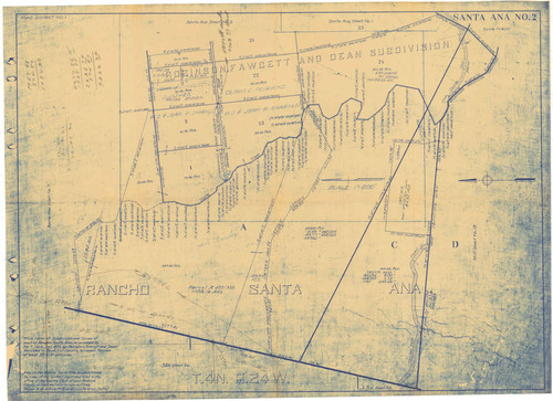 Rancho Santa Ana Map No. 2