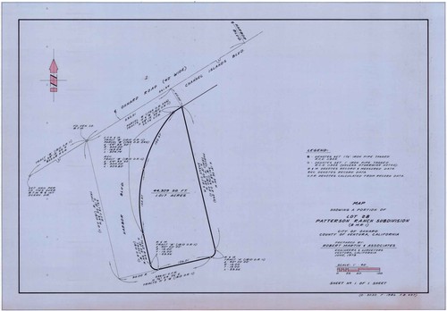 Map of Lot 28, Patterson Ranch Subdivision, Oxnard — Calisphere