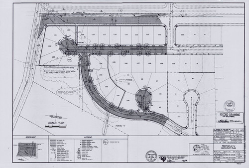 Plot and Utility Plan for Tract No. 4311-4, City of Ventura (13 of 15)