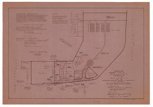 Parcel Map N2 of Lot 42, Rancho Santa Paula y Saticoy