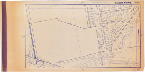 Map of Neighborhood North of Highway Interchange, Ventura