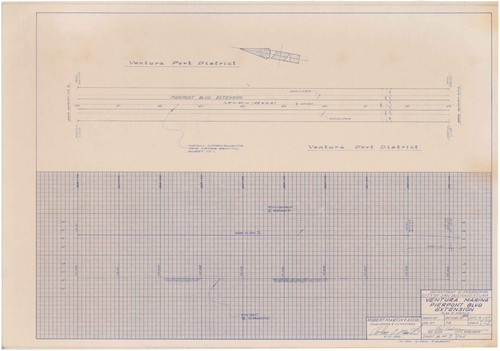 Plan and Profile of the Ventura Marina, Pierpont Expansion, City of Ventura (5 of 7)