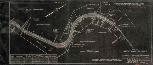 Creek Road No. 3020 Map (Sheet 9 of 11)