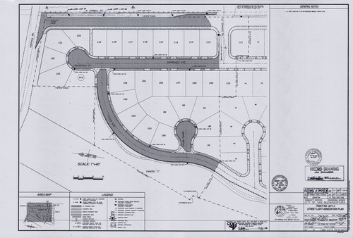 Street Light Annexation Plan for Tract No. 4311-4, City of Ventura (15 of 15)