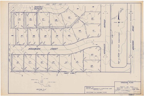 Grading Plan of Tract No. 1544-1, Simi Valley (13 of 14)