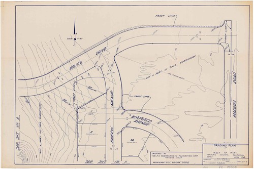 Grading Plan of Tract No. 1544-1, Simi Valley (9 of 14)