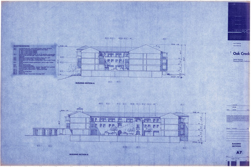 Sections of Oak Creek Senior Housing Building, Thousand Oaks