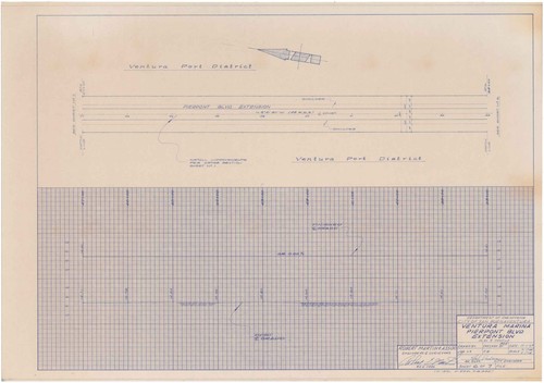 Plan and Profile of the Ventura Marina, Pierpont Expansion, City of Ventura (6 of 7)