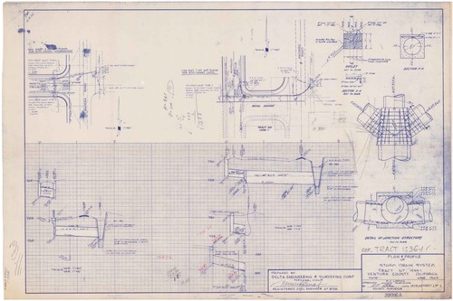 Storm Drain System Plan and Profile, Tract 1544-1, Simi Valley