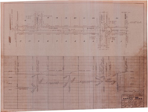 Map of Tract 1002 Kamala Park Unit No. 1, Oxnard (3 of 12)