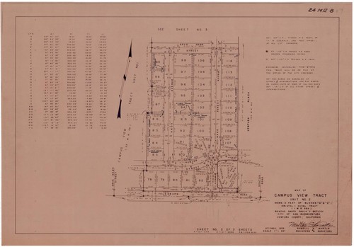 Campus View Tract, Unit No. 2, Rancho Santa Paula y Saticoy (2 of 3)