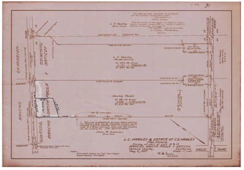 L. C. Hawley and Estate of C. E. Hawley Survey