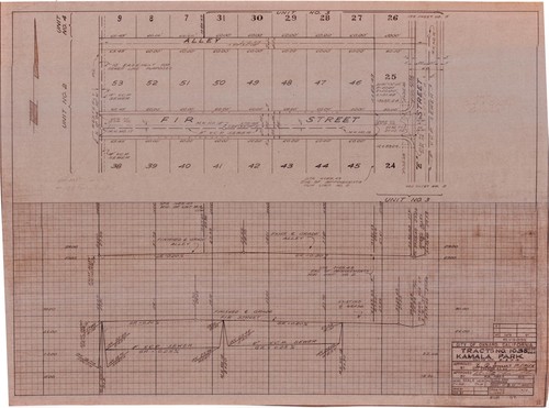 Map of Tracts 1038, 1039 and 1064 Kamala Park Units No. 2-4, Oxnard (9 of 12)