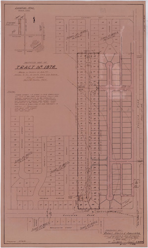 Alternate Tentative Topographic Map of Tract Number 1978, Oxnard