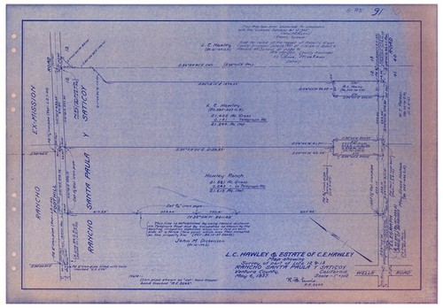 L. C. Hawley and Estate of C. E. Hawley Survey