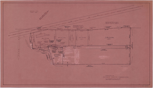 Parcel Map of Area Near Todd Road, Ventura County