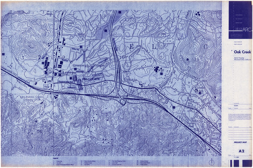 Project Map of Oak Creek Senior Housing, Thousand Oaks