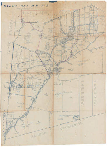 Rancho Ojai Map No. 2