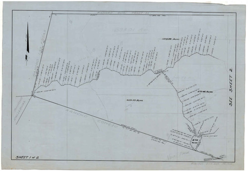 Survey of Part of Rancho Simi Tract M (1 of 2)